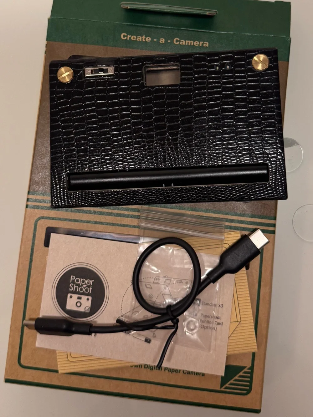 Paper Shoot Camera